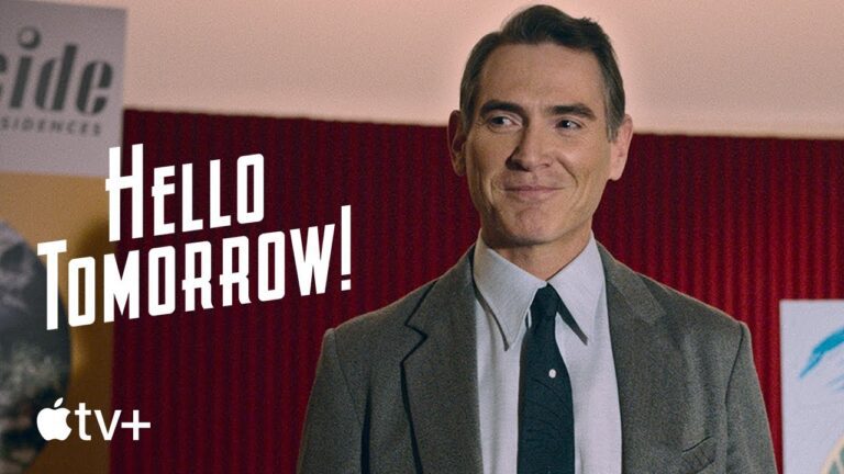 Tomorrow begins now! Stream Hello Tomorrow on Apple TV+
