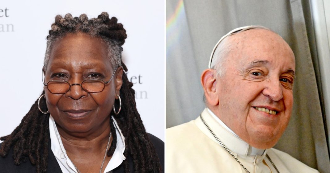 Whoopi Goldberg Offered 'Fan' Pope Francis a 'Sister Act 3' Cameo