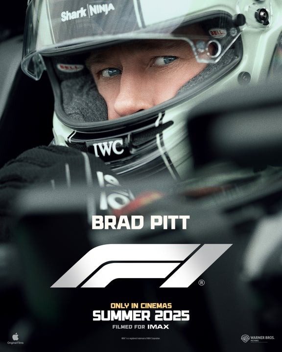 F1 Brad Pitt Movie Poster